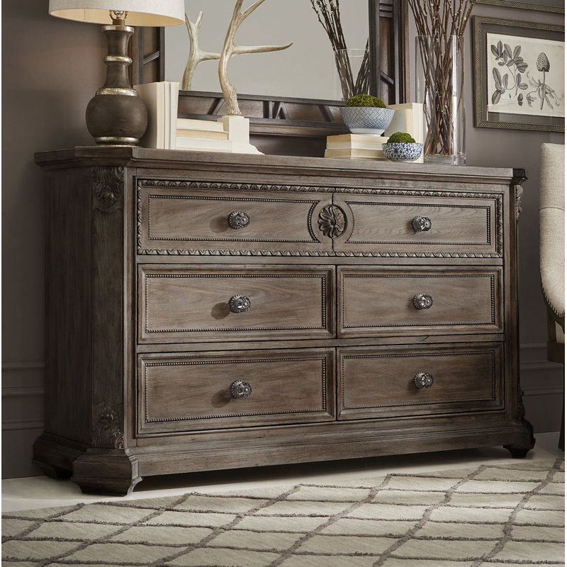 Charlton Home® Mayview 6 Drawer Double Dresser Wayfair